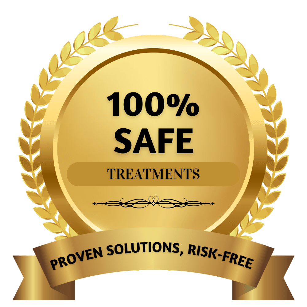 100% Safe Treatments